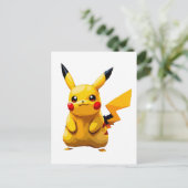 Pokémon und seine Treue Freunde Feiertagspostkarte (Stehend Vorderseite)