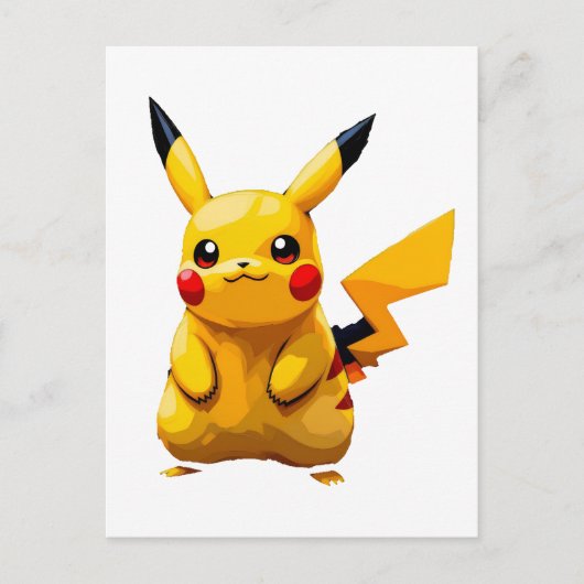 Pokémon und seine Treue Freunde Feiertagspostkarte (Vorderseite)