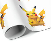 Pokémon und seine Treue Freunde Geschenkpapier (Rolleneckpunkt)