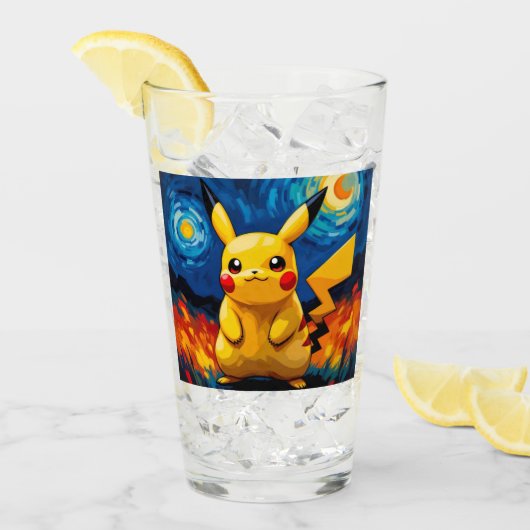 Pokémon und seine Treue Freunde Glas (Vorderseite Ice)
