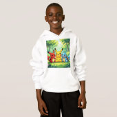 Pokémon und seine Treue Freunde Hoodie (Vorne ganz)