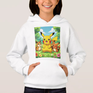 Pokémon und seine Treue Freunde Hoodie