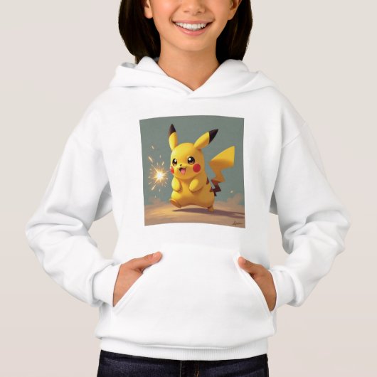 Pokémon und seine Treue Freunde Hoodie (Vorderseite)