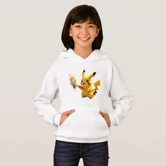 Pokémon und seine Treue Freunde Hoodie (Vorne ganz)