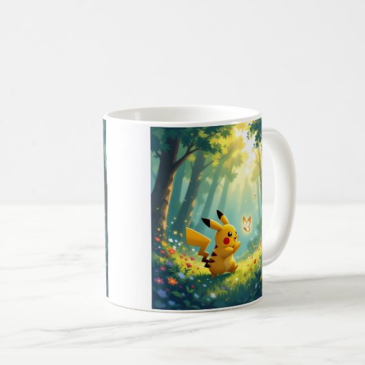 Pokémon und seine Treue Freunde Kaffeetasse (VorderseiteRechts)