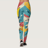 Pokémon und seine Treue Freunde Leggings (Rückseite)