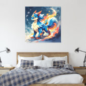 Pokémon und seine Treue Freunde Leinwanddruck (Insitu (Schlafzimmer))