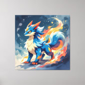 Pokémon und seine Treue Freunde Leinwanddruck (Vorderseite)