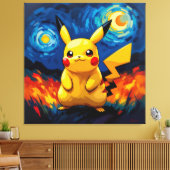 Pokémon und seine Treue Freunde Leinwanddruck (Insitu (Wohnzimmer))