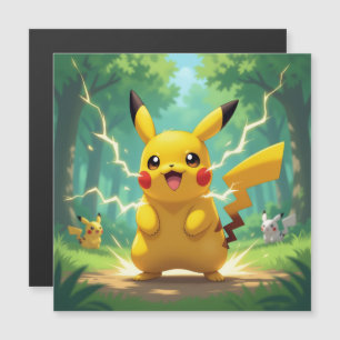 Pokémon und seine Treue Freunde Magnetkarte