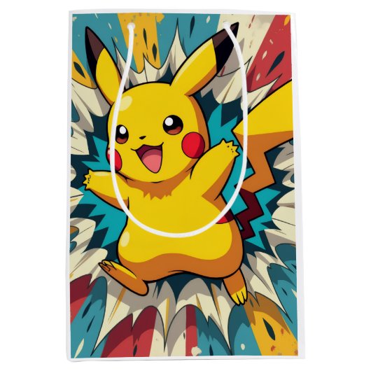 Pokémon und seine Treue Freunde Mittlere Geschenktüte (Vorderseite)