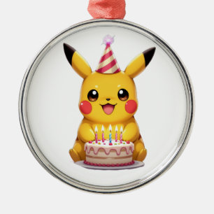 Pokémon und seine Treue Freunde Ornament Aus Metall