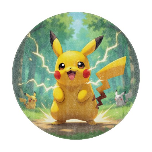 Pokémon und seine Treue Freunde Schneidebrett (Vorderseite)