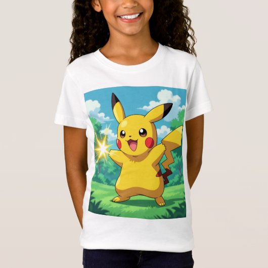 Pokémon und seine Treue Freunde T-Shirt (Vorderseite)