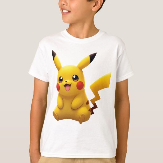 Pokémon und seine Treue Freunde T-Shirt (Vorderseite)