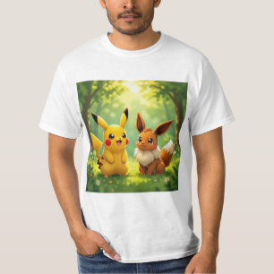 Pokémon und seine Treue Freunde T-Shirt