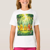 Pokémon und seine Treue Freunde T-Shirt (Vorderseite)