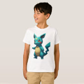 Pokémon und seine Treue Freunde T-Shirt (Vorne ganz)