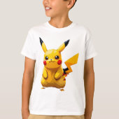Pokémon und seine Treue Freunde T-Shirt (Vorderseite)
