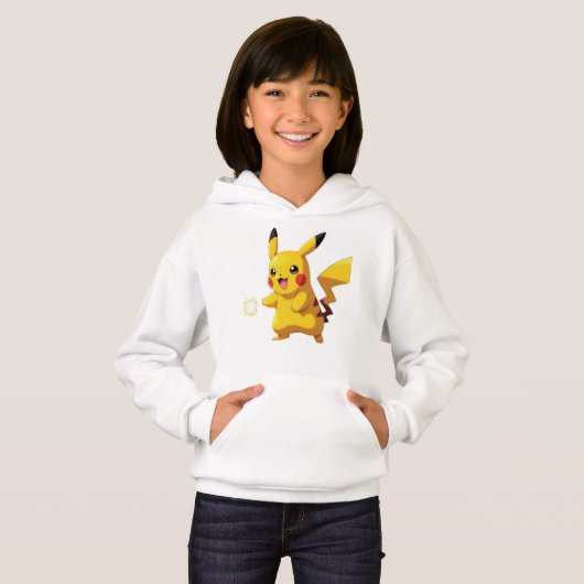 Pokémon und seine Treue Freunde T-Shirt Hoodie (Vorne ganz)