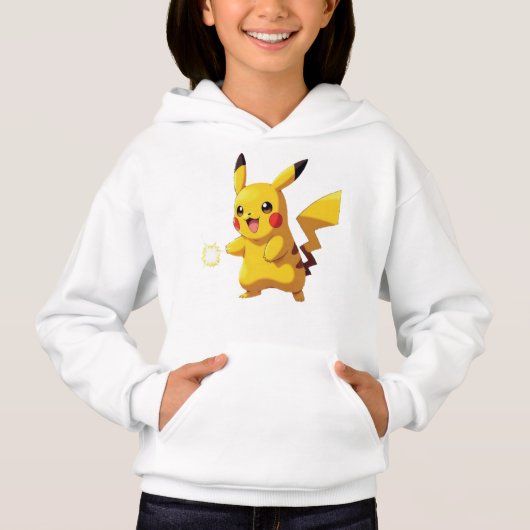 Pokémon und seine Treue Freunde T-Shirt Hoodie (Vorderseite)