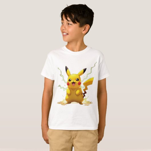 Pokémon und seine Treue Freunde T-Shirt Hoodie (Vorne ganz)
