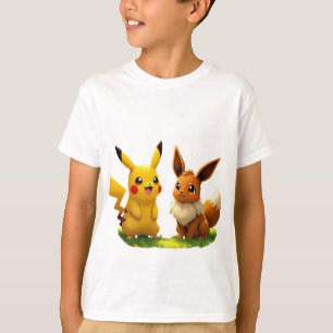 Pokémon und seine Treue Freunde T-Shirt Hoodie