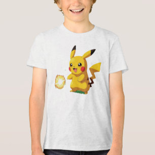 Pokémon und seine Treue Freunde T-Shirt Hoodie Tri-Blend Shirt