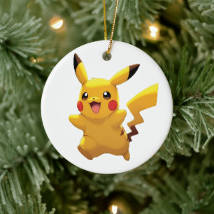 Pokémon und seine Treue Freunde T-Shirt Keramik Ornament
