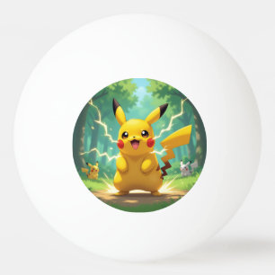 Pokémon und seine Treue Freunde Tischtennisball