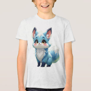 Pokémon und seine Treue Freunde Tri-Blend Shirt