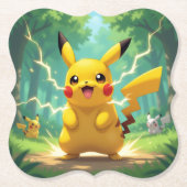 Pokémon und seine Treue Freunde Untersetzer (Vorderseite)