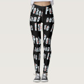 Poker Aces behandle mich mit Logos, Ladys Leggings (Vorderseite)