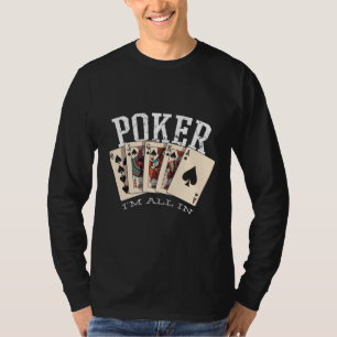 Poker-Angebot für Spieler T-Shirt