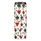 Poker Anzug Thermosbecher (Rückseite)