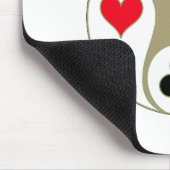 Poker-Anzüge Mousepad (Ecke)