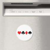 Poker Anzugs Magnet (In Situ (Geschirrspüler))