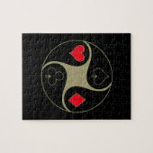 Poker-Anzugs-Puzzle Puzzle (Horizontal)