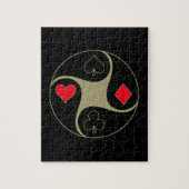 Poker-Anzugs-Puzzle Puzzle (Vertikal)