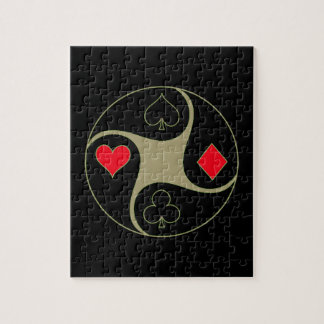 Poker-Anzugs-Puzzle Puzzle
