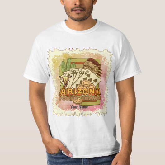 Poker Arizona T-Shirt (Vorderseite)