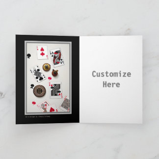 Poker Artsy anpassbare Karte für Spieler