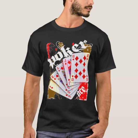 POKER-AS T-Shirt (Vorderseite)
