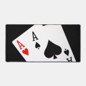 Poker Ass Schreibtischunterlage (Vorderseite)