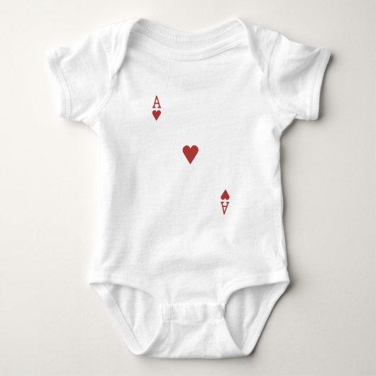 Poker Baby Strampler (Vorderseite)