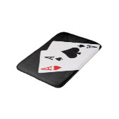 Poker Bath Mat Badematte (Schrägansicht)