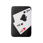 Poker Bath Mat Badematte (Vorderseite Vertikal)