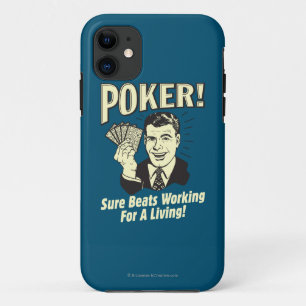 Poker: Beats Working for a Living Case-Mate iPhone Hülle