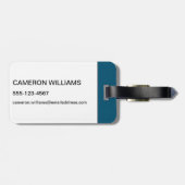 Poker: Beats Working for a Living Gepäckanhänger (Rückseite horizontal)