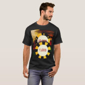 Poker bricht Kunst-Dekor-T - Shirt ab (Vorne ganz)